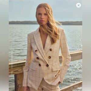 Veronica Beard Charleston Plaid Dickey Jacket